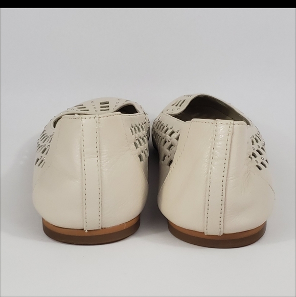 Michael Kors Cream Beaded/Woven Flats Size 9 - Picture 4 of 7